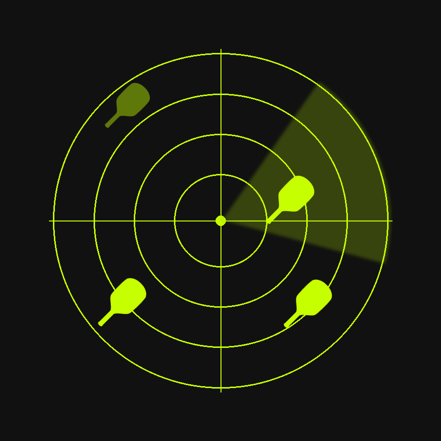 Ripple Fill™ radar: friends first, then new faces